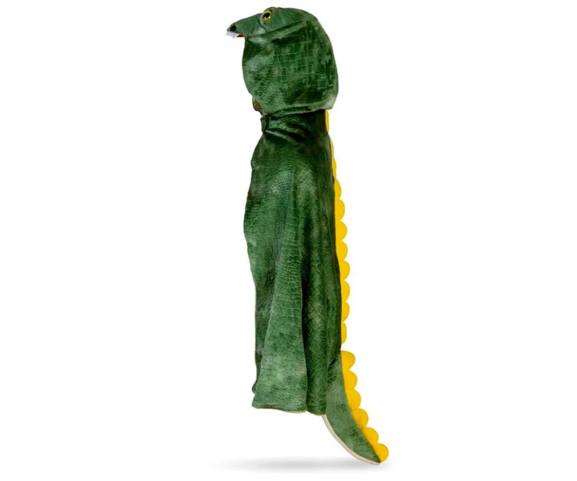 Disfraz Capa T-Rex Verde 4-5 Años