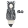 Disfraz Chaleco Big Bad Wolf Vest con Guantes