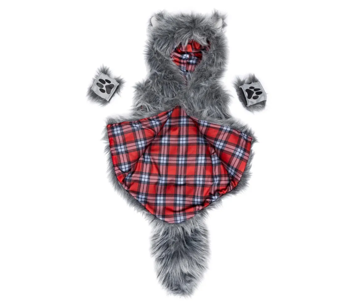 Disfraz Chaleco Big Bad Wolf Vest con Guantes