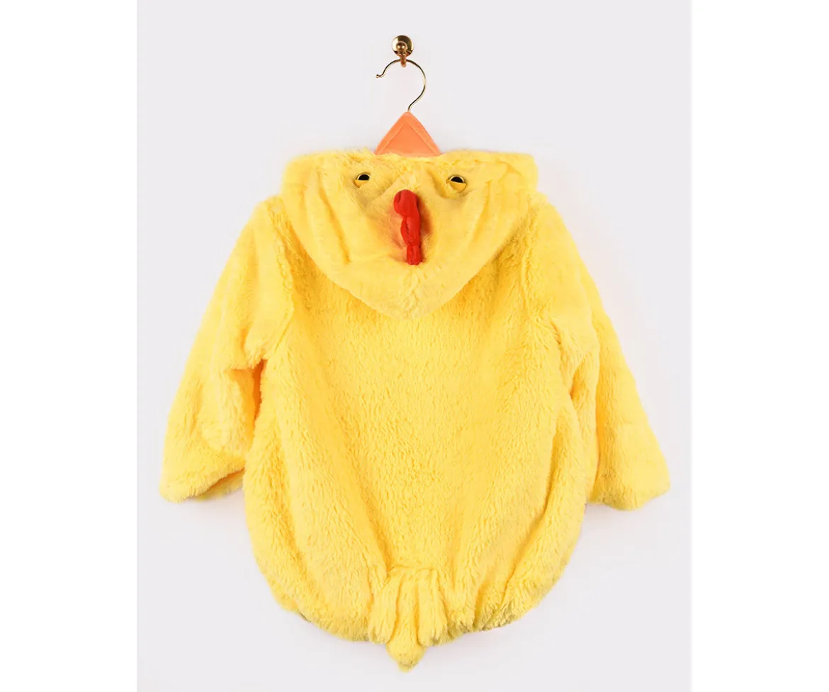 Disfraz Chaqueta Pollito Amarilla 2-4 años