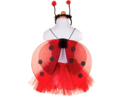 Disfraz Conjunto de Mariquita con Purpurina 4-6 Años