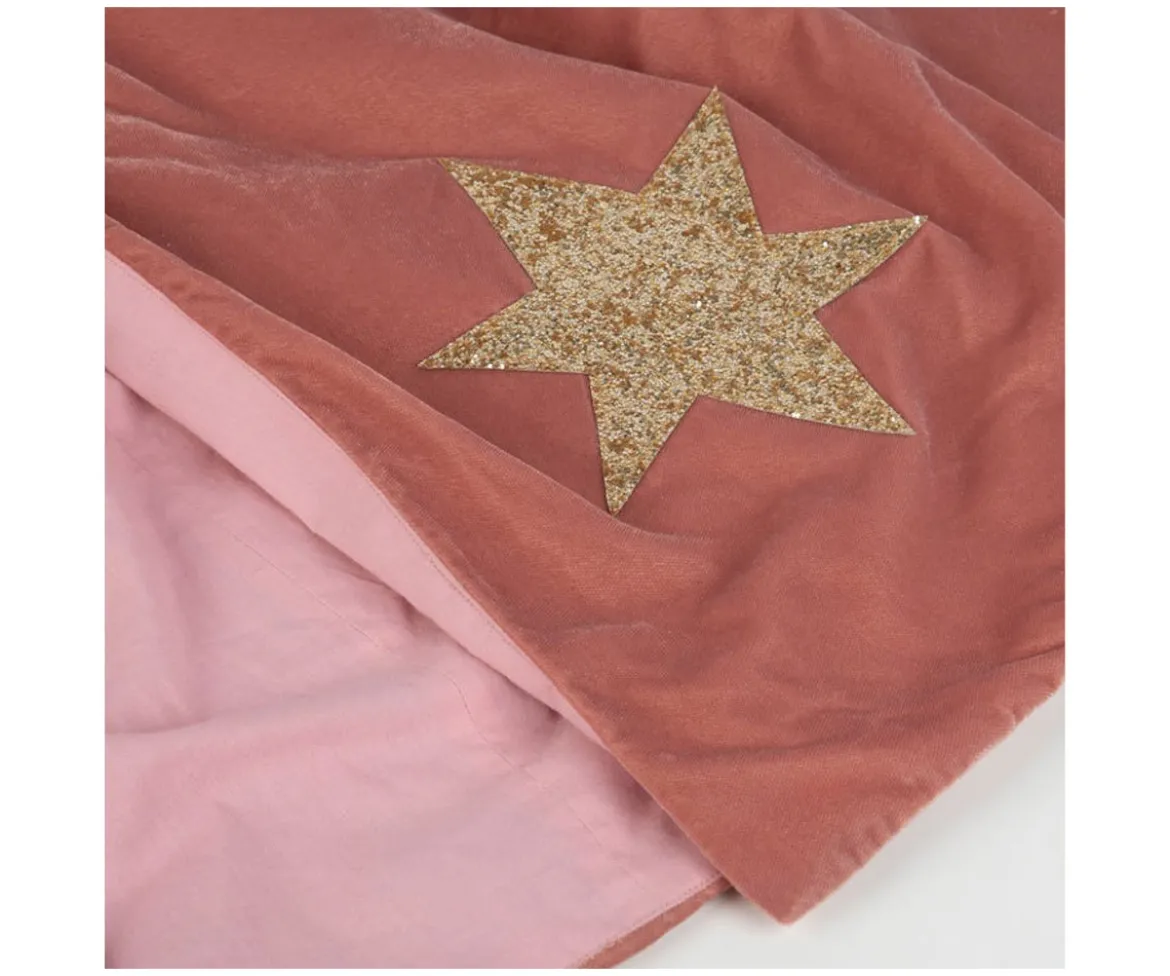 Disfraz Mago Terciopelo Rosa