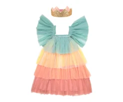 Disfraz Princes con Volantes Rainbow