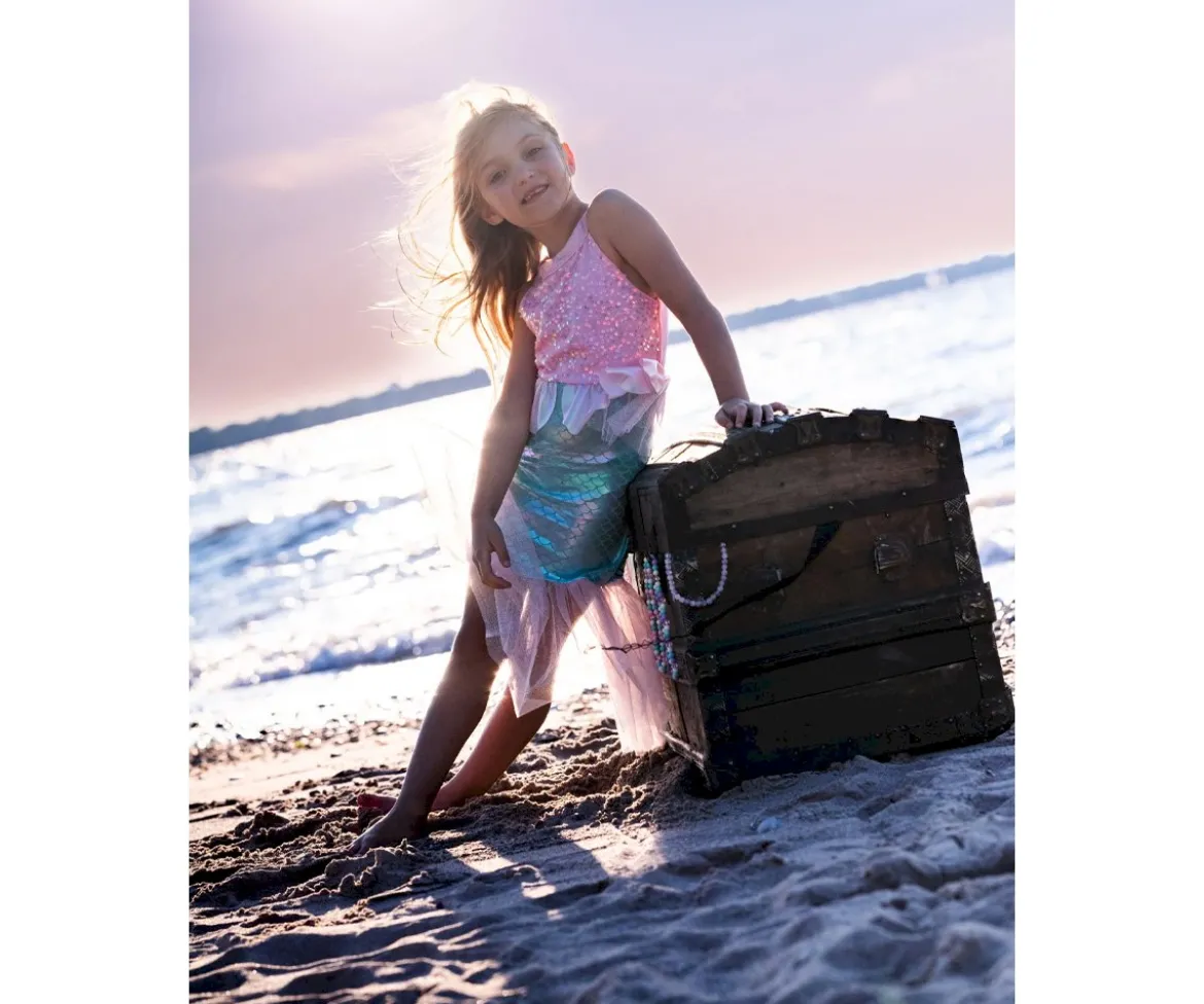 Disfraz Sirena Misty Pink T. 5-6años