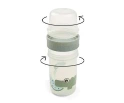 Dispensador Doble L Croco Green