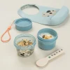 Dispensador Doble S Tiny Farm Blue