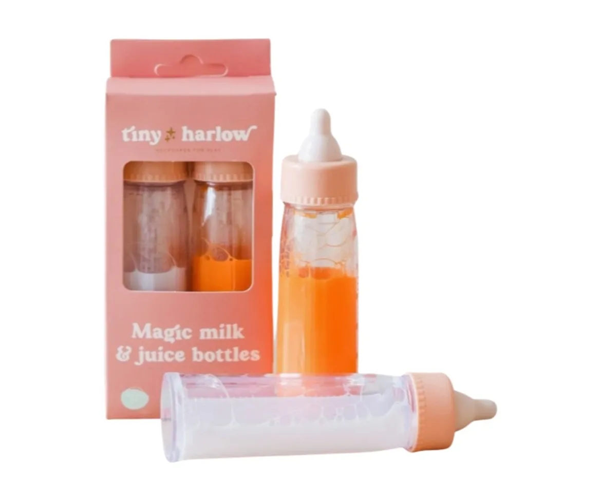 Dúo de Biberones Mágicos Leche y Zumo de Frutas