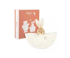 Doudou Conejo Redondo Crema Personalizable
