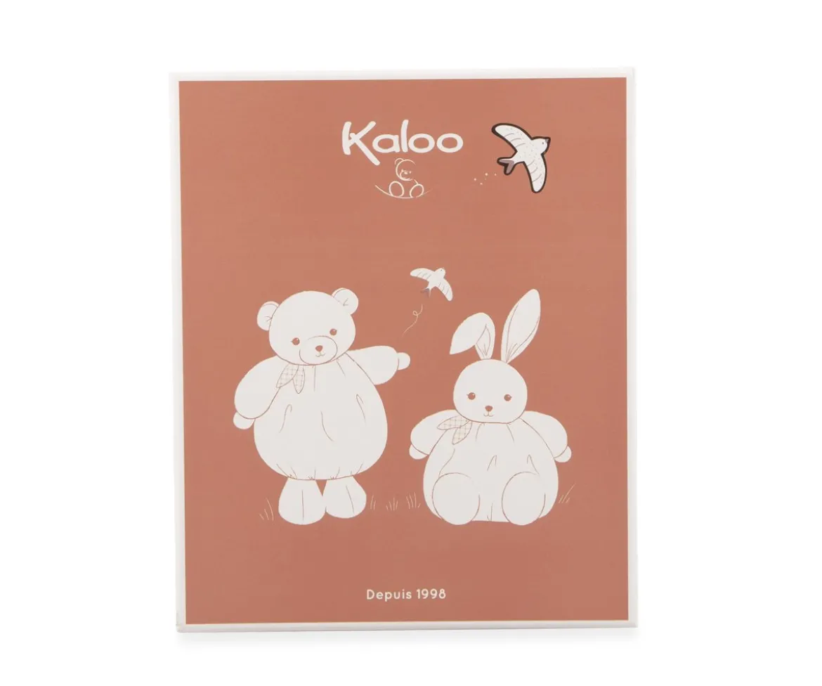 Doudou Conejo Redondo Rosa Personalizable