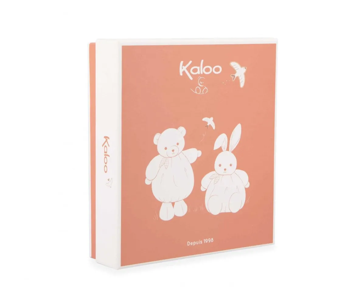 Doudou Conejo Redondo Rosa Personalizable