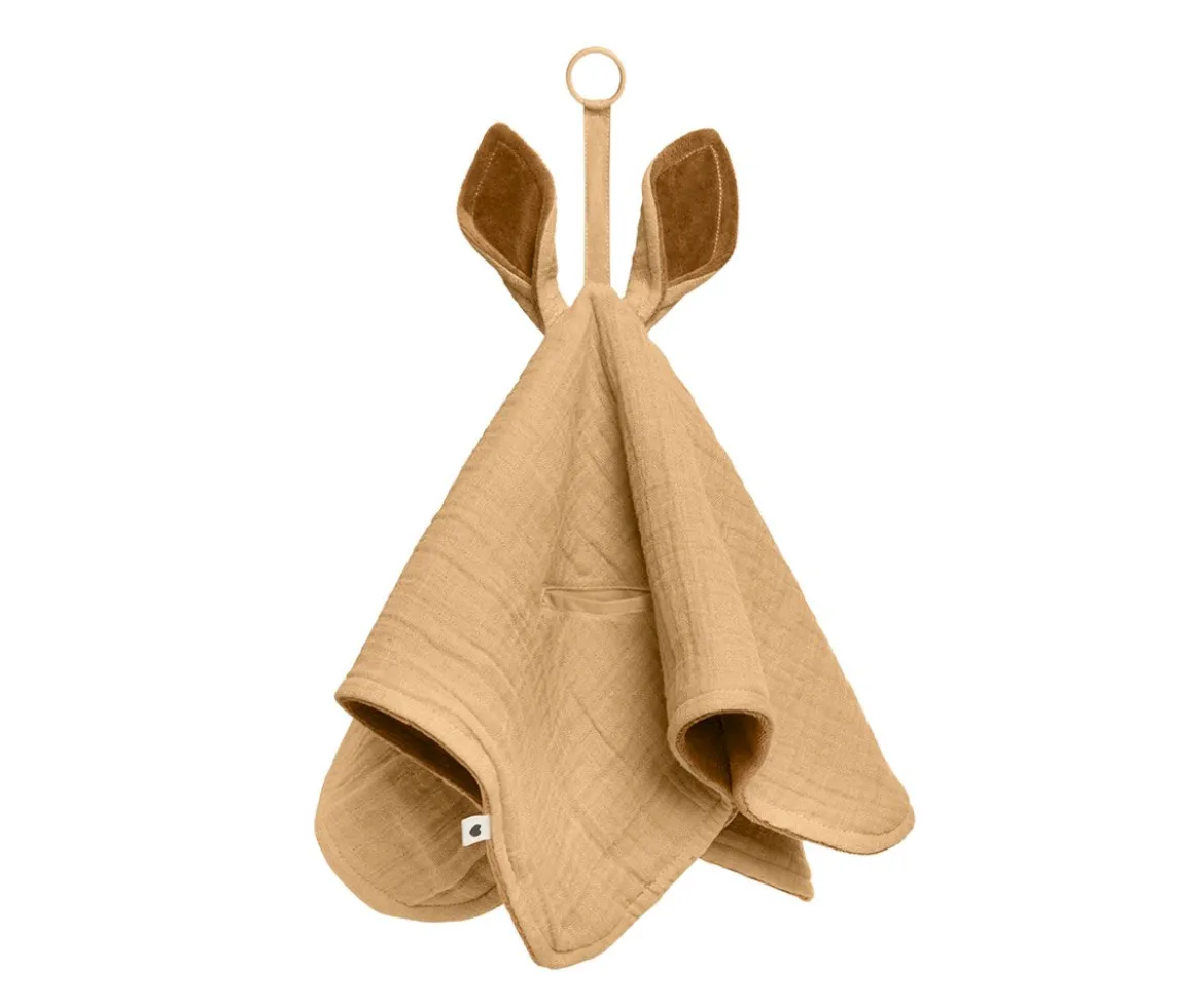 Doudou Kangaroo BIBS Desert Sand