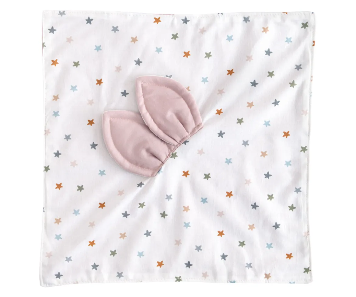 Doudou Little Stars Pink Personalizable
