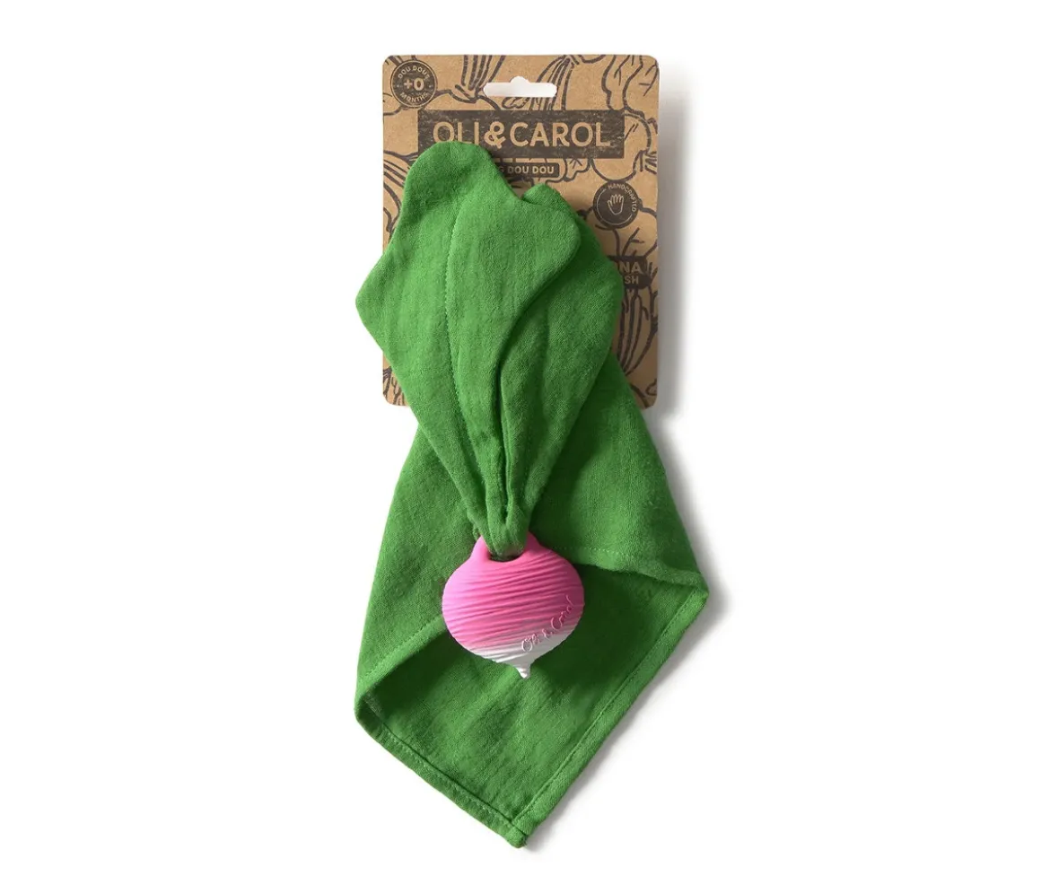 Doudou-Mordedor Ramona the Radish Personalizable