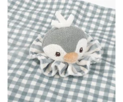Doudou Pingüino Praliné Matcha Personalizable