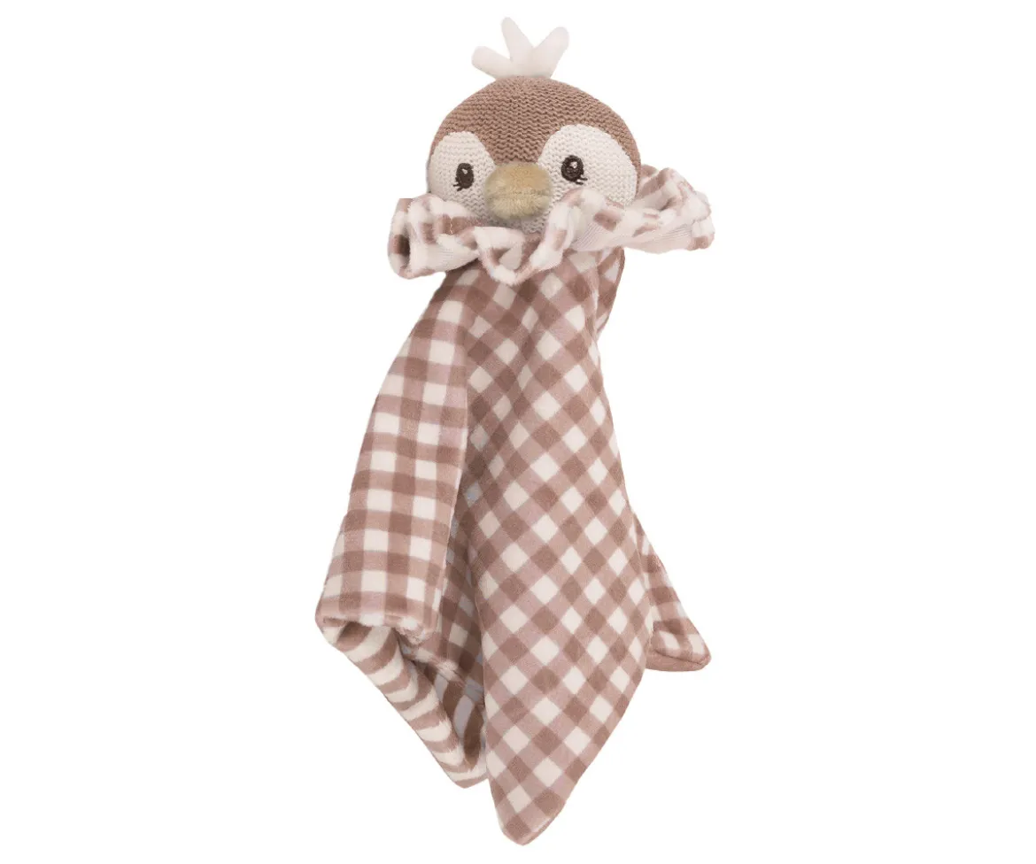 Doudou Pingüino Praliné Moka Personalizable