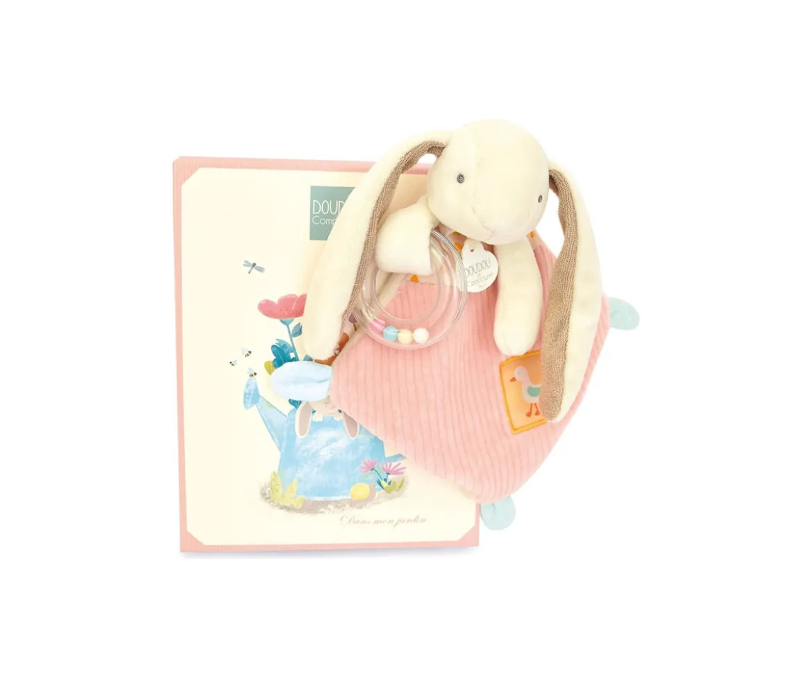 Doudou Sonajero Peluche Conejito Personalizable