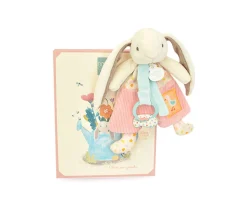 Doudou Sujetachupetes Lapin Ciboulette Personalizable
