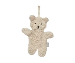 Doudou Sujetachupetes Teddy Bear Natural
