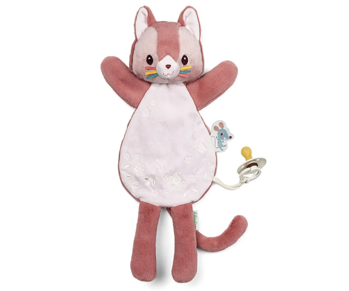 Doudou Sujetachupetes y Marioneta Jeanne Nocturno
