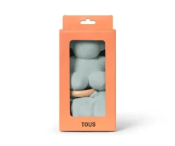 Doudou TOUS Baby con Anilla de Madera Personalizable Bruma