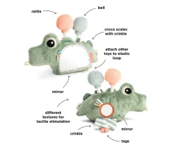Espejo de Suelo Actividades Sensoriales Croco Green