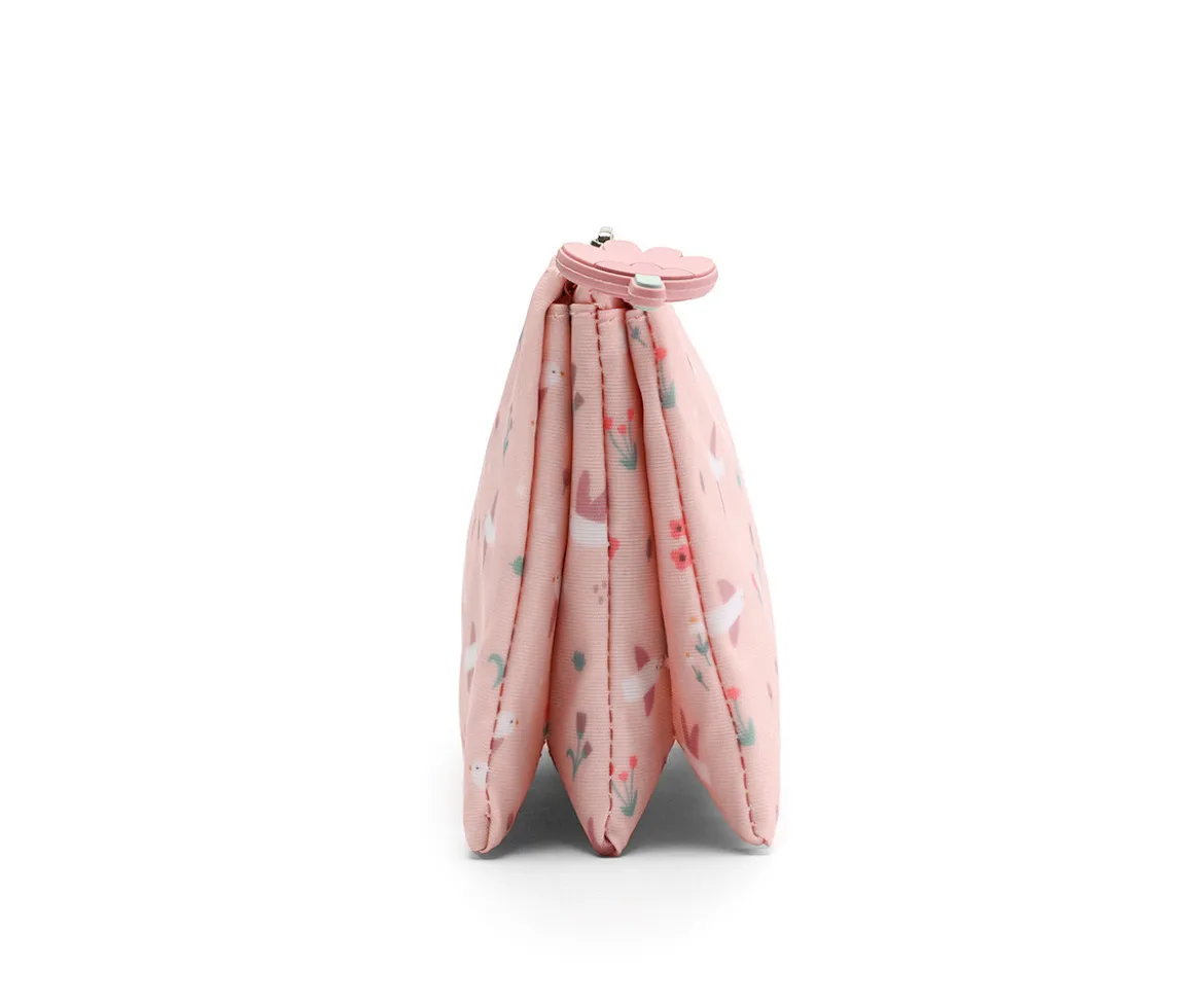 Estuche 3 Compartimentos Blossom Birds Personalizable