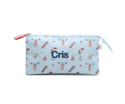 Estuche 3 Compartimentos Circus Show Personalizable