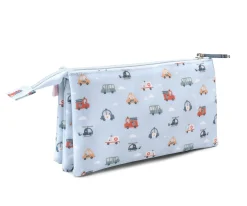 Estuche 3 Compartimentos City Cars Personalizable