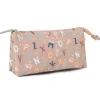 Estuche 3 Compartimentos Funny Letters Personalizable