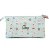 Estuche 3 Compartimentos The Three Little Pigs Personalizable