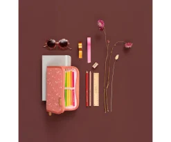 Estuche de Cremallera con Complementos Mariposas