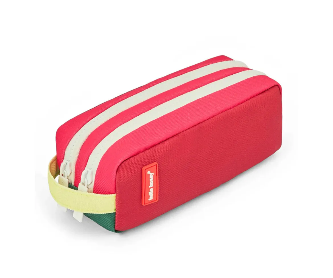 Estuche Doble Compartimento Pastèque Personalizable