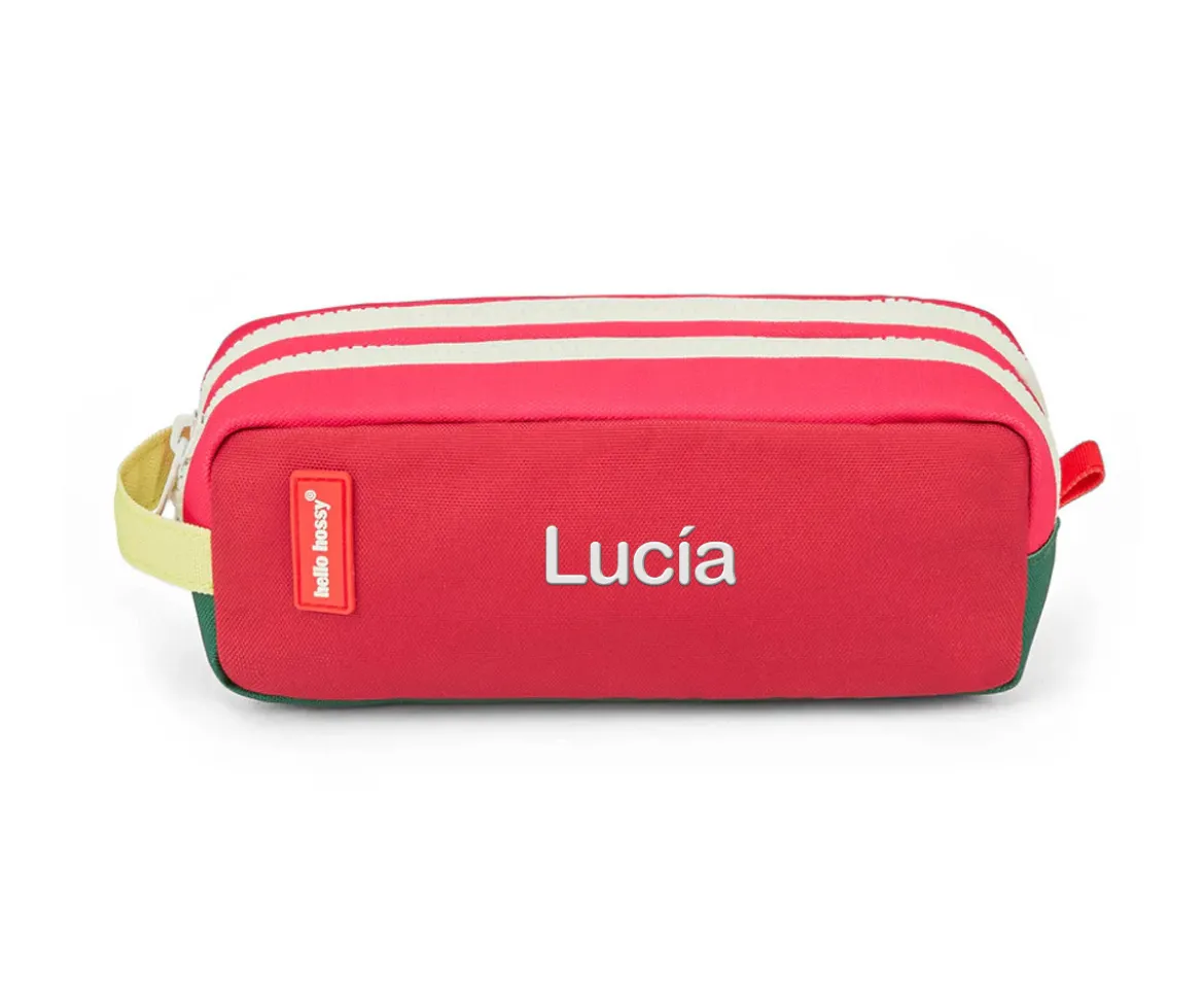 Estuche Doble Compartimento Pastèque Personalizable