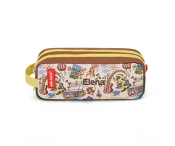 Estuche Doble Compartimento San Francisco Personalizable