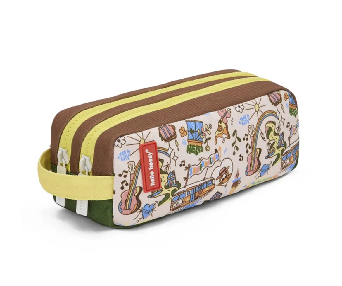 Estuche Doble Compartimento San Francisco Personalizable