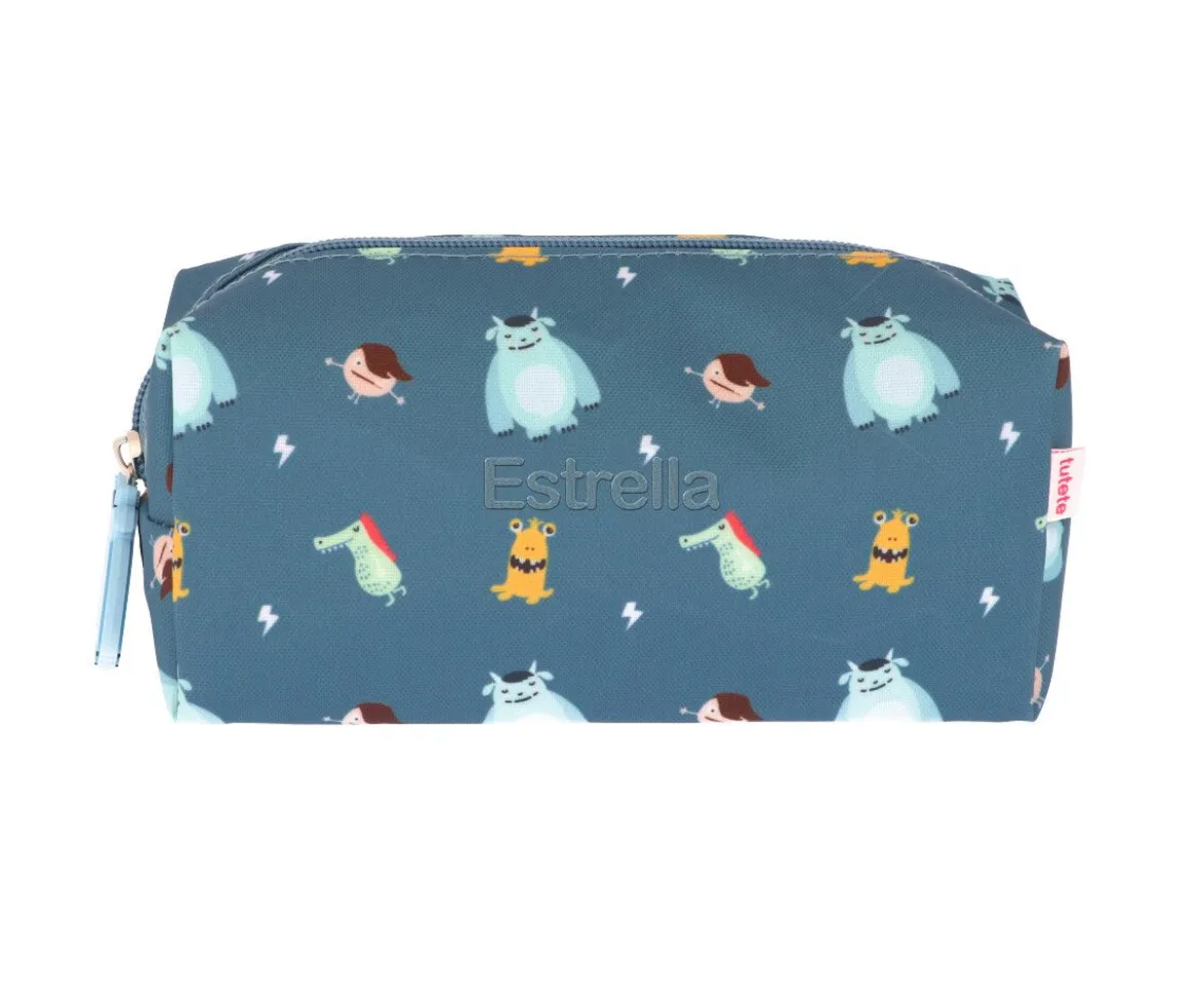 Estuche Escolar Little Monsters Personalizable