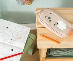 Estuche Escolar Tiny Farm Powder