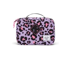 Estuche Herschel Heritage Stencil Leopard Sached Pink