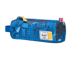 Estuche LEGO® Settlement Personalizable Little Herschel Abstract Bricks Blue