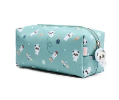 Estuche Pandas in Space Personalizable