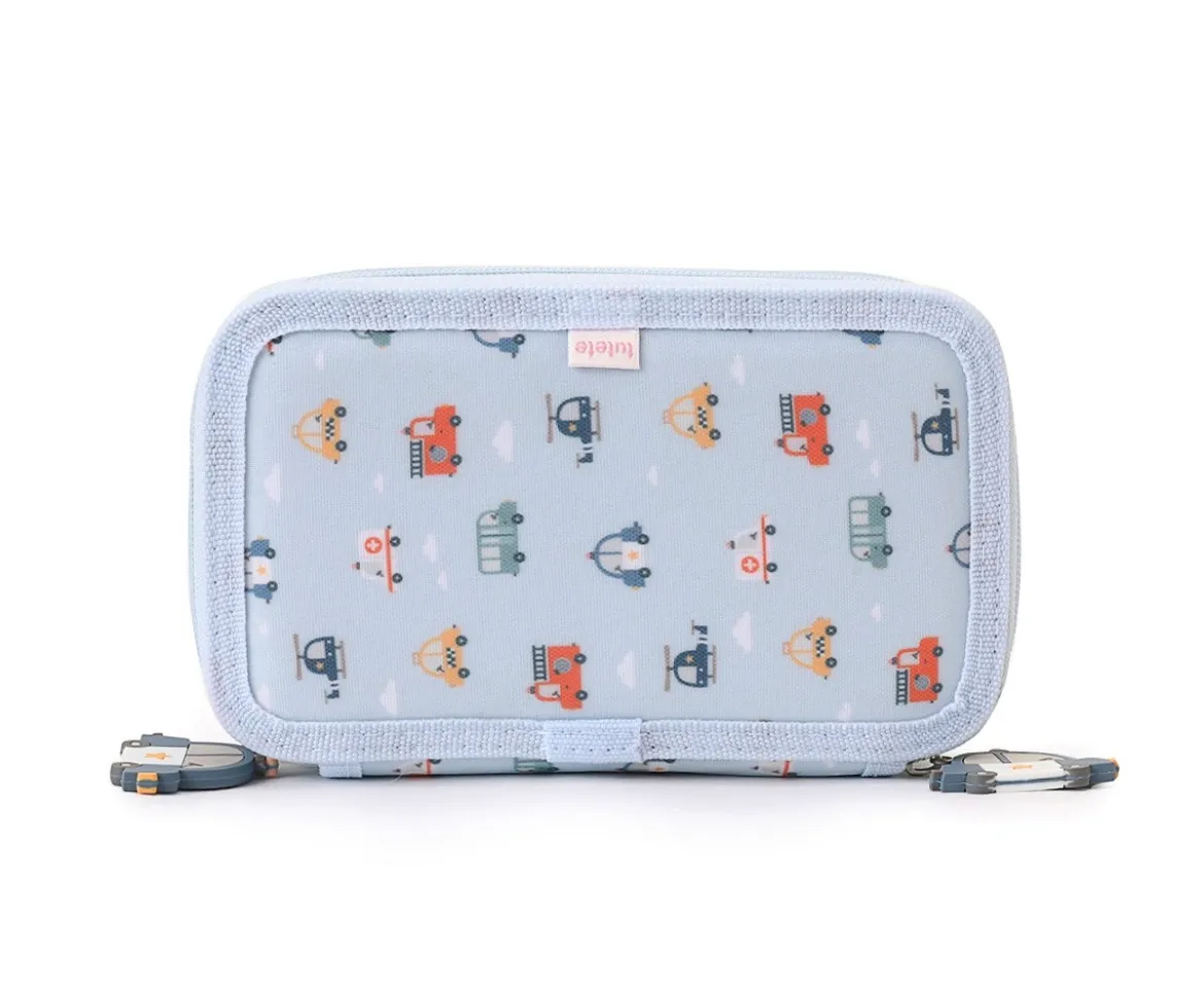 Estuche Plumier Doble City Cars