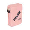 Estuche Plumier 3 Pisos con Material Escolar Rosa MILAN 430 since 1918