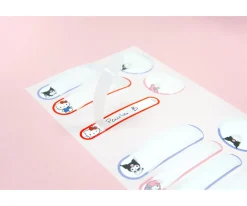 Etiquetas Laminadas Mine Hello Kitty And Friends para Objetos