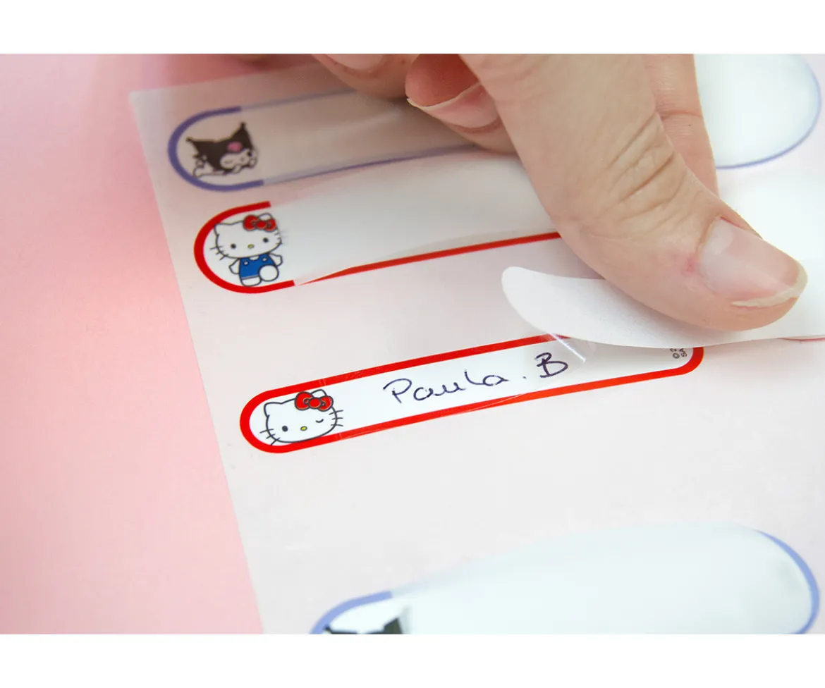 Etiquetas Laminadas Mine Hello Kitty And Friends para Objetos