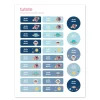25 Etiquetas para Ropa Espacio