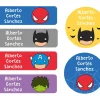 25 Etiquetas para Ropa Héroes