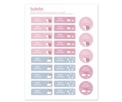 25 Etiquetas para Ropa Magical Unicorn