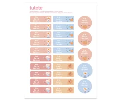 25 Etiquetas para Ropa Mouse Fairies