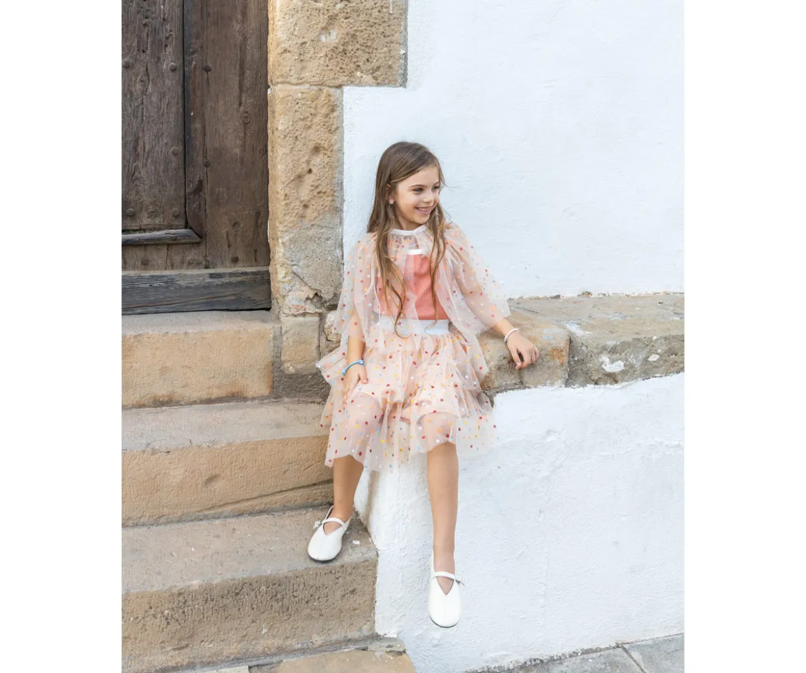 Falda Lunares Multicolor