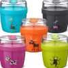 Fiambrera Snack N'ice Cup L Jirafa Turquesa